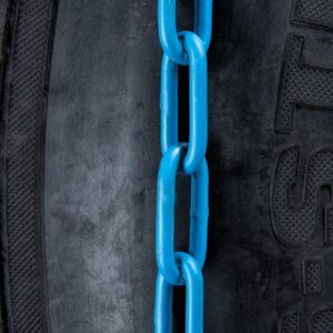 SIDEKJETTING 6MM HERDET, BLÅMALT