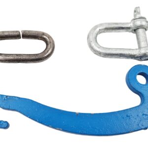 BLÅMANN LÅS M/LEDD INKL. SJAKKEL - STOR