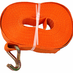 RESERVEBAND 4T 7,5M ORANGE MED TRÅDKROK